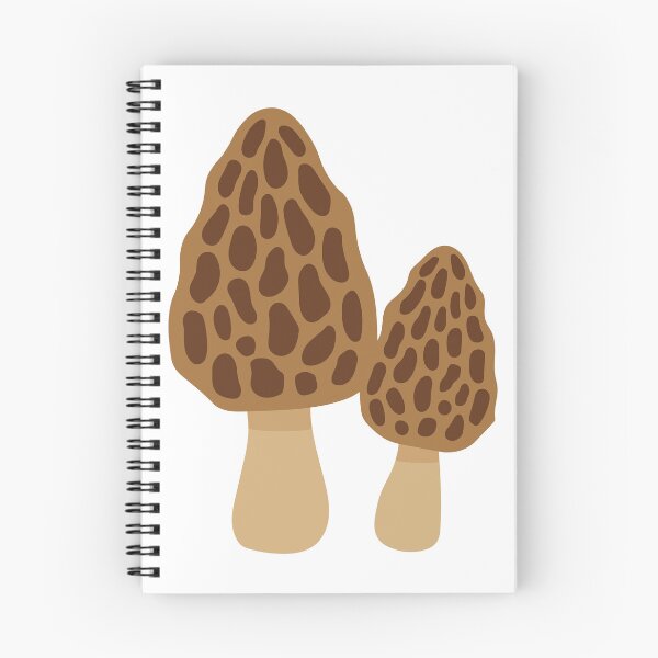 Item preview, Wild Morel Mushroom Illustration designed and sold by BetweenForms.