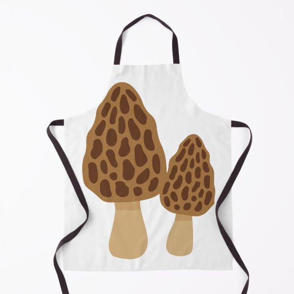 Item preview, Wild Morel Mushroom Illustration designed and sold by BetweenForms.
