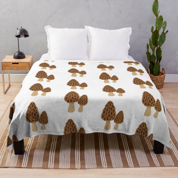 Item preview, Wild Morel Mushroom Illustration designed and sold by BetweenForms.
