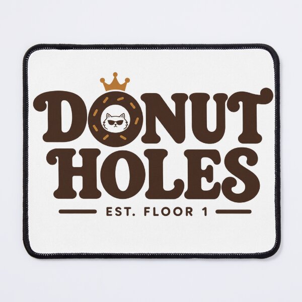 Item preview, Donut Holes with cat designed and sold by kindprints.
