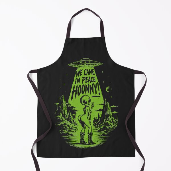 Item preview, We Came In Peace Funny Retro Hippie Western designed and sold by CamaleonDesigns.