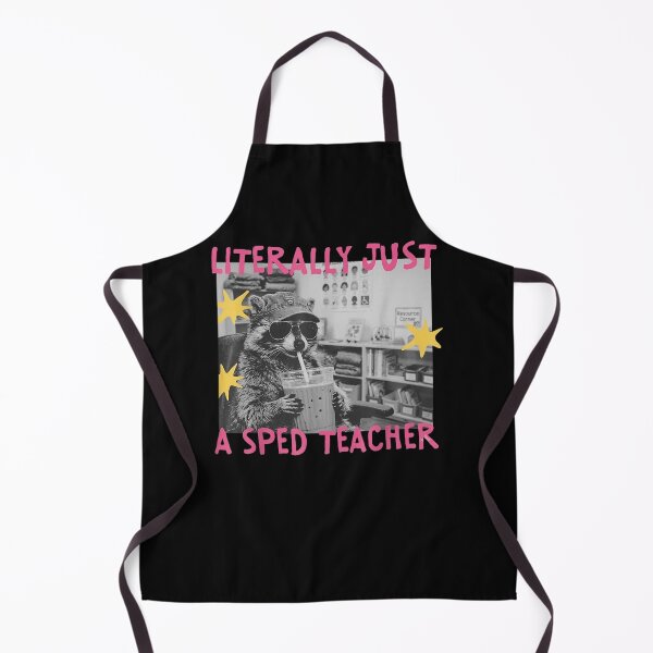 Item preview, Literally Just A Sped Teacher Raccoon designed and sold by leevekaArt.