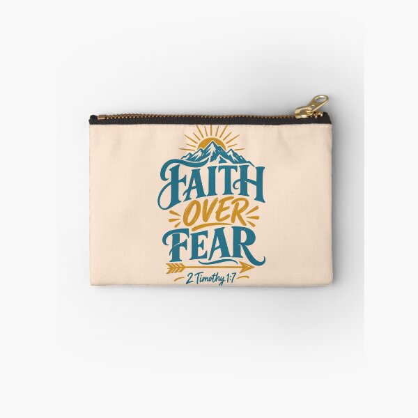 Item preview, Faith Over Fear Christian Encouragement designed and sold by PunchDrop.