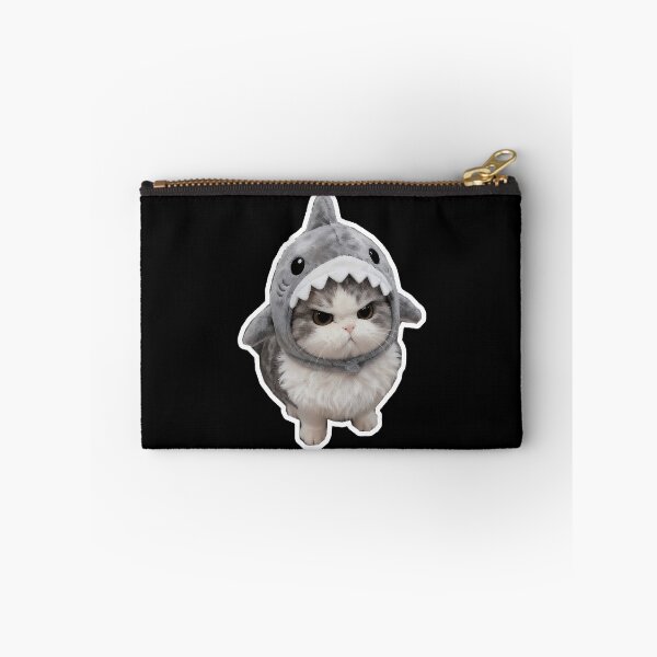 Item preview, Angry Cat Shark Mode designed and sold by IdealiftsArt.