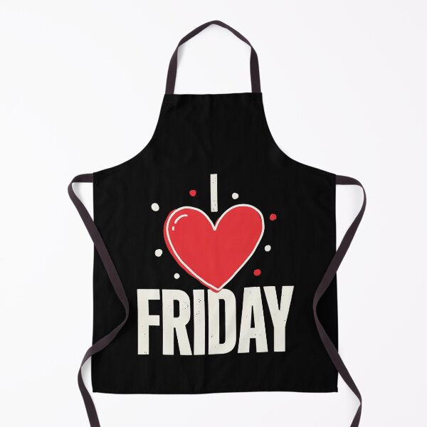 Item preview, I Love Friday Heart Graphic Weekend Lover designed and sold by Say It With Ink.