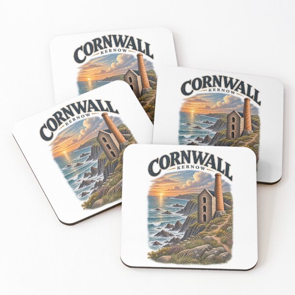 Item preview, Cornwall Kernow Coastal Heritage Art designed and sold by Larkfound Studio.
