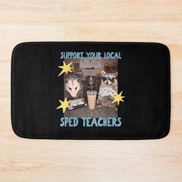 Item preview, Support Your Local SPED Teacher Raccoon designed and sold by ArtByimamS.