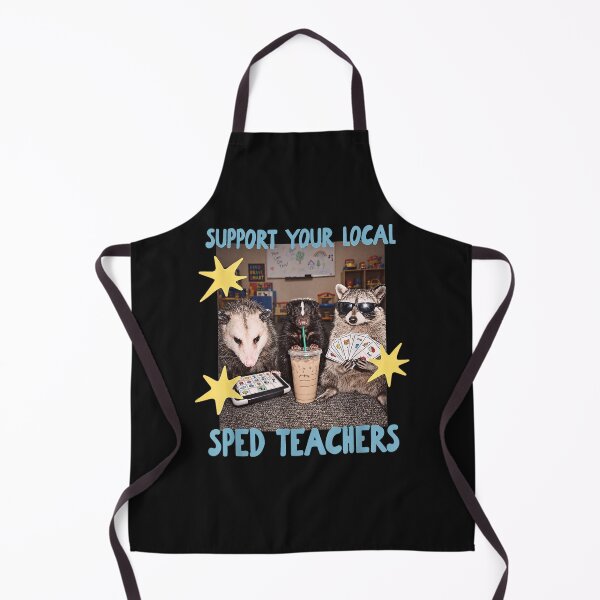 Item preview, Support Your Local SPED Teacher Raccoon designed and sold by ArtByimamS.
