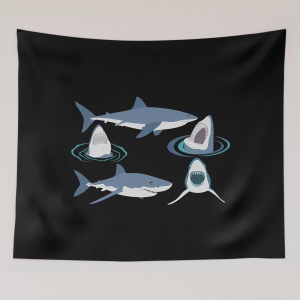 Item preview, Sharks Pattern  designed and sold by IdealiftsArt.