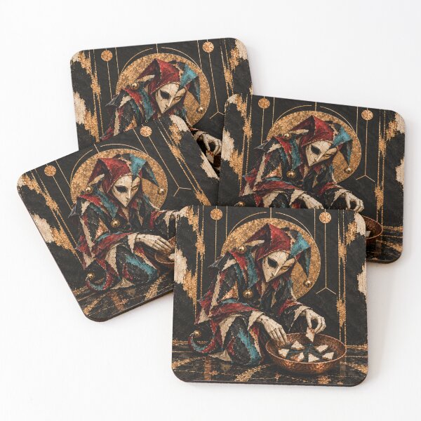 Item preview, Harlequin Gathering the Broken Pieces designed and sold by Qenlo.