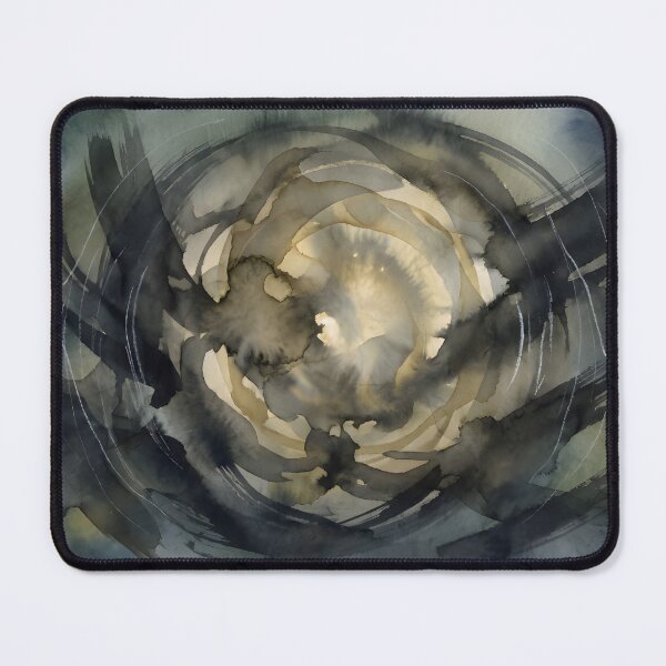 Item preview, Submerged Gold Light Abstract designed and sold by ArtlightStudio.