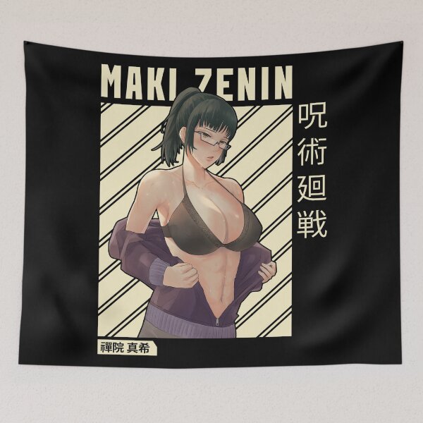 Item preview, Maki Zenin Jujutsu Kaisen Anime Manga Fan designed and sold by zozosazap.