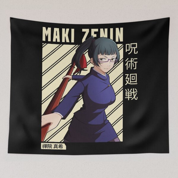Item preview, Maki Zenin Jujutsu Kaisen Anime Manga Fan designed and sold by zozosazap.