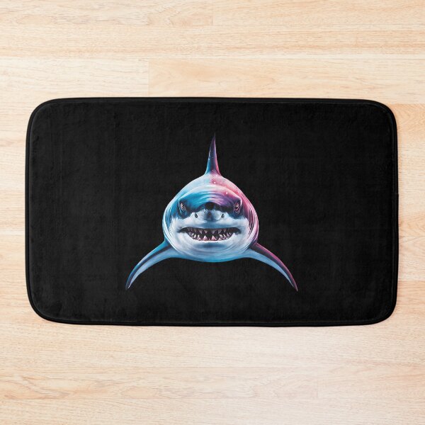 Item preview, Cosmic Shark Sticker - Bold Galaxy Great White Design Scuba Decal Shark designed and sold by IdealiftsArt.