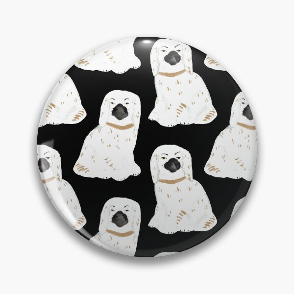 Item preview, Staffordshire Dog Figurines No. 1 in Black designed and sold by YesterdayColl.