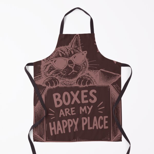 Item preview, Cat in a Box: Happy Place designed and sold by awesome-loob.