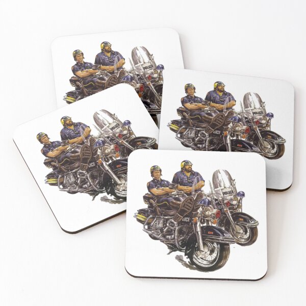 Item preview, Bud Spencer and Terence Hill Crime Busters Police designed and sold by Becooldesing.