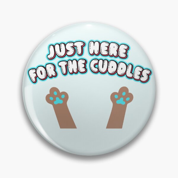Item preview, Just Here for the Cuddles – Cute Cat Lover T-Shirt, Funny Pet Lover Graphic Tee designed and sold by BoldMarks.