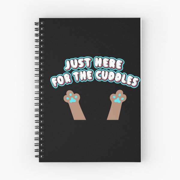 Item preview, Just Here for the Cuddles – Cute Cat Lover T-Shirt, Funny Pet Lover Graphic Tee designed and sold by BoldMarks.