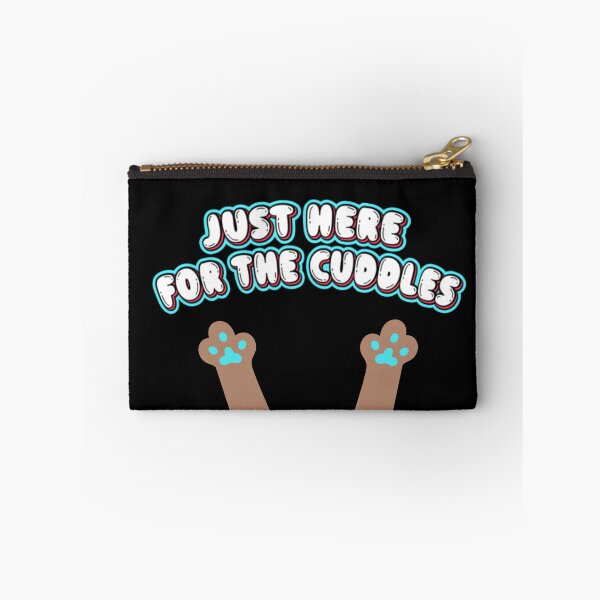 Item preview, Just Here for the Cuddles – Cute Cat Lover T-Shirt, Funny Pet Lover Graphic Tee designed and sold by BoldMarks.
