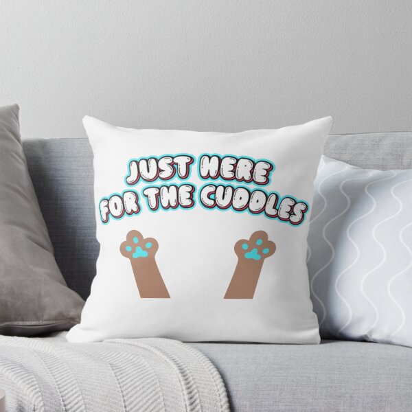 Item preview, Just Here for the Cuddles – Cute Cat Lover T-Shirt, Funny Pet Lover Graphic Tee designed and sold by BoldMarks.