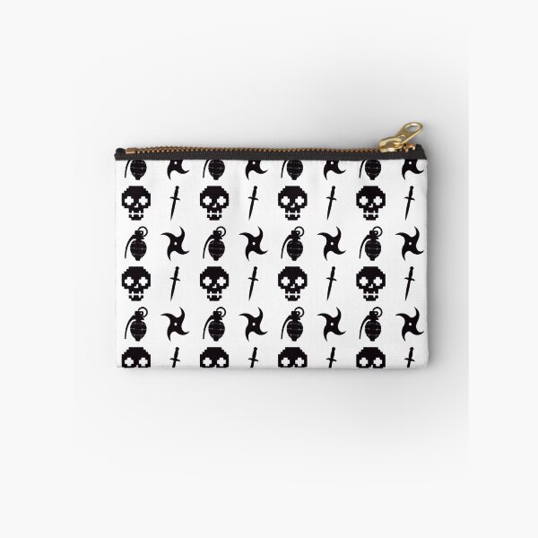 Item preview, Dungeon Crawler Pattern Black and White | Seamless Print | Neon Streetwear Fantasy | Gamelit Gift designed and sold by RareSquareBearArts.