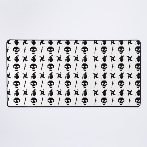 Item preview, Dungeon Crawler Pattern Black and White | Seamless Print | Neon Streetwear Fantasy | Gamelit Gift designed and sold by RareSquareBearArts.