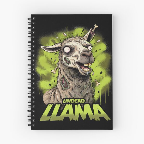 Item preview, Llama Undead Creature Zombie Creepy Horror designed and sold by OurFunnyDesigns.