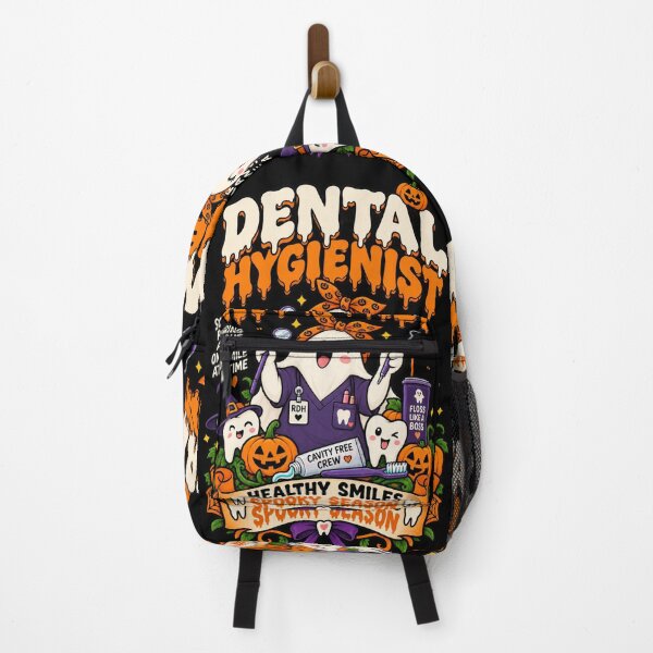 Item preview, Dental Hygienist Scaring Plaque Away .. Halloween RDH designed and sold by Ridaelb.