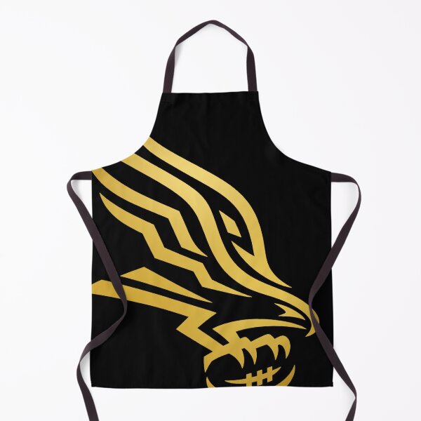 Item preview, Retro Hawks Logo Drawing Black and Gold Series designed and sold by Luke Foran Sports Art.