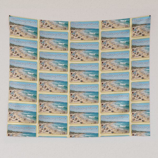 Item preview, California postcard 2 designed and sold by deafhoops1.