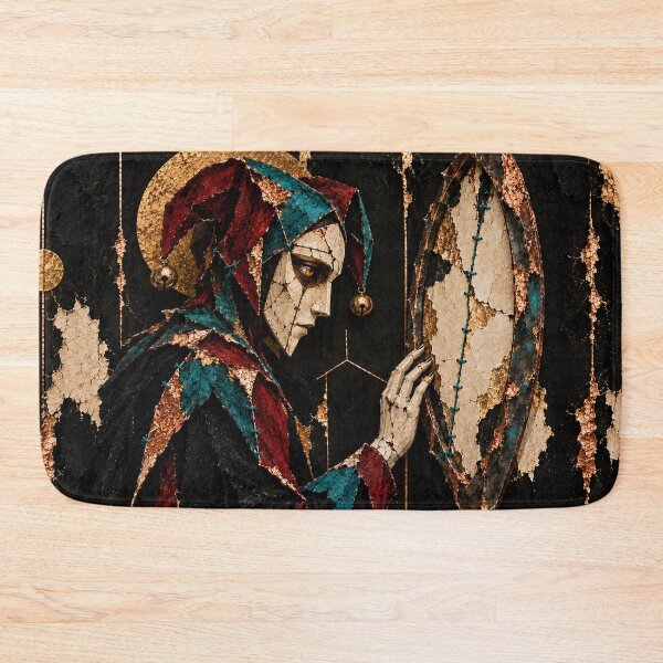 Item preview, Harlequin Facing the Broken Mirror designed and sold by Qenlo.