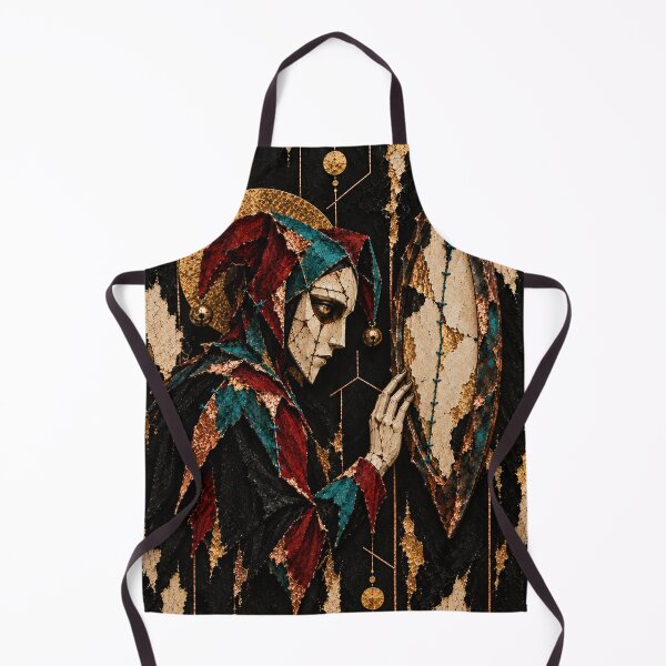 Item preview, Harlequin Facing the Broken Mirror designed and sold by Qenlo.