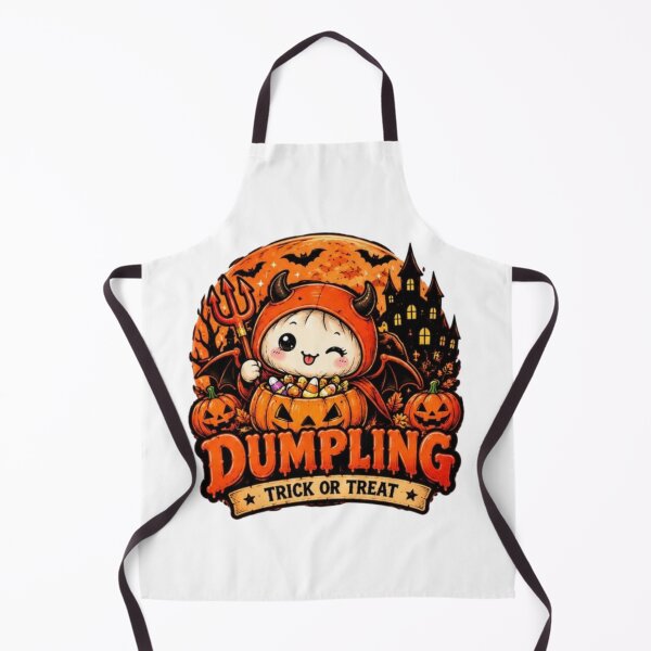 Item preview, Halloween orange dumpling designed and sold by JonysCreativeDesigns.