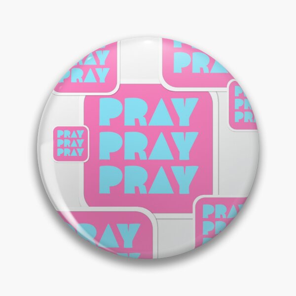 Item preview, PRAY | fun Christian typography  designed and sold by thehappyintrovert .