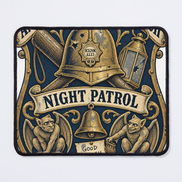 Item preview, Ankh-Morpork Night Patrol — City Watch Badge designed and sold by Cohaagens Bazaar.