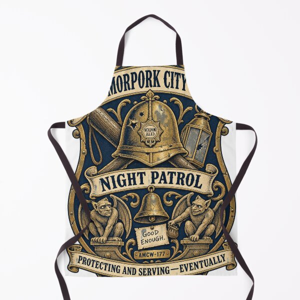 Item preview, Ankh-Morpork Night Patrol — City Watch Badge designed and sold by Cohaagens Bazaar.