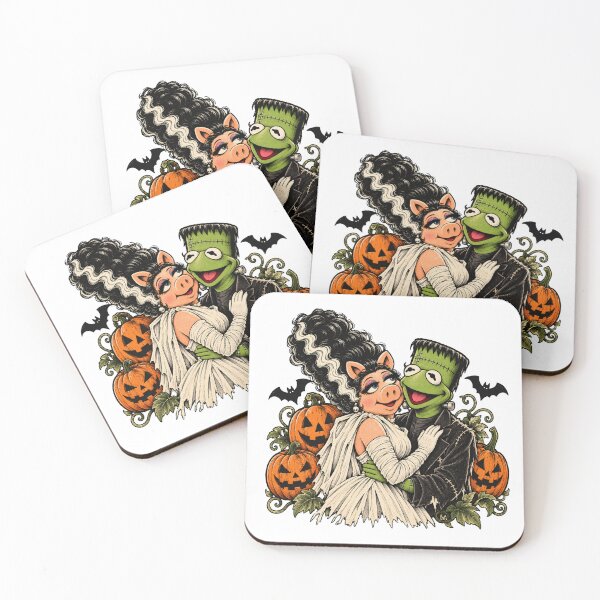 Item preview, Bride of Frankenstein Muppets designed and sold by coastalquillco.