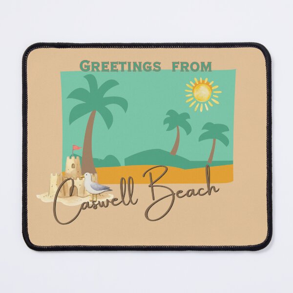 Item preview, Greetings from Caswell Beach Postcard Design | Vacation Souvenir Art designed and sold by DonnaRaine.