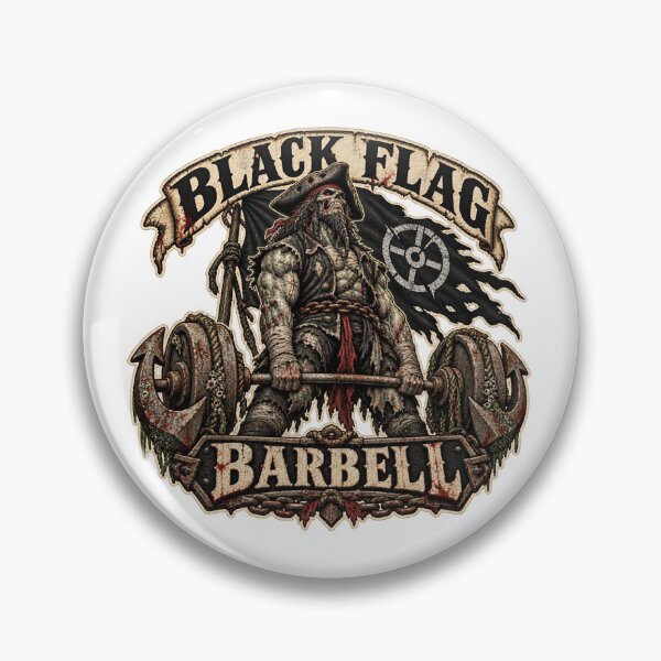 Item preview, Black Flag Barbell designed and sold by SlaughterSwamp.