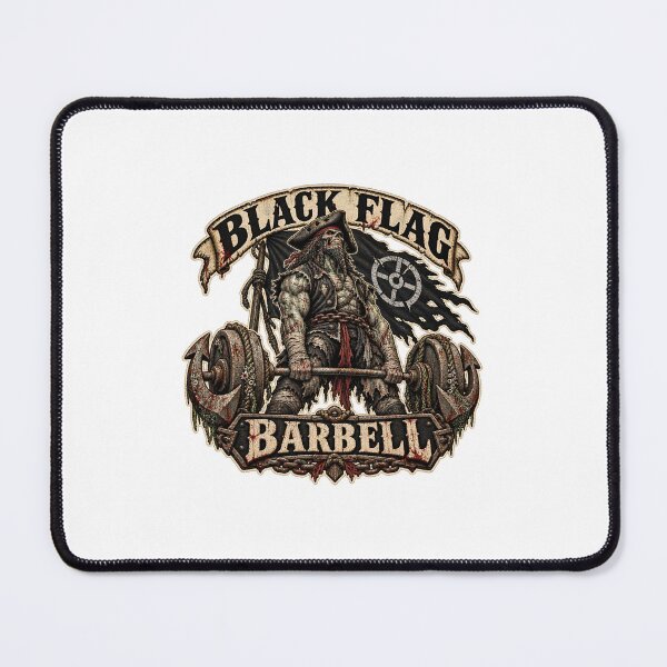 Item preview, Black Flag Barbell designed and sold by SlaughterSwamp.