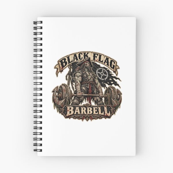 Item preview, Black Flag Barbell designed and sold by SlaughterSwamp.