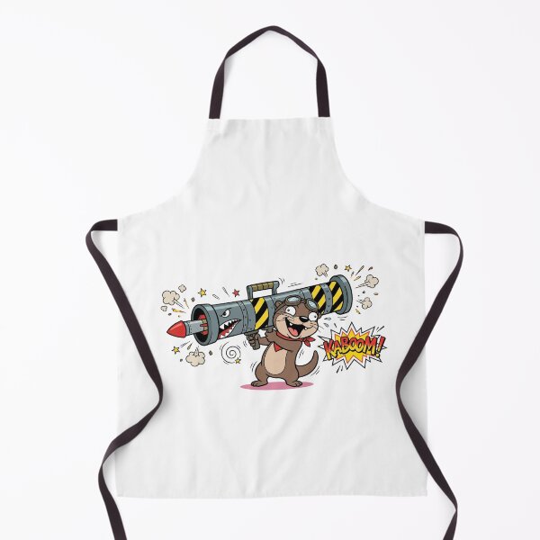 Item preview, Funny Otter Rocket Launcher Kaboom Meme designed and sold by jeshands.
