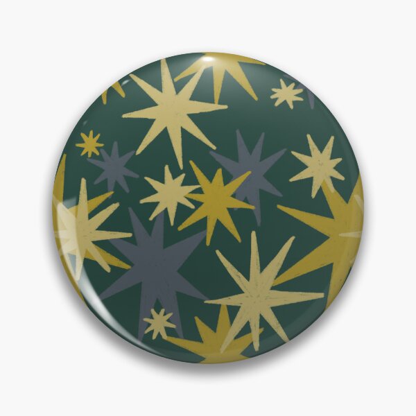 Item preview, Mid Century Stars Gold designed and sold by phocaea.