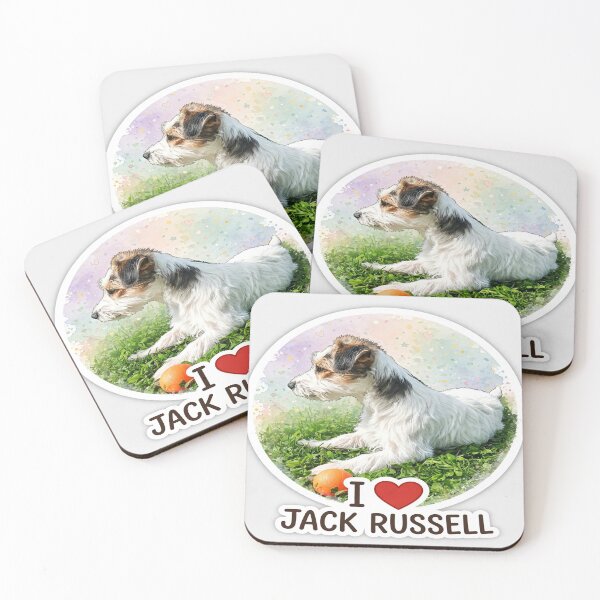 Item preview, Cute Puppy wich Ball. Jack Russell terrier puppy  I love Jack Russell.  designed and sold by ollgast5.