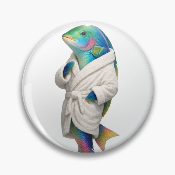 Item preview, Wrasse Fluffy Bathrobe designed and sold by Sillytoe.