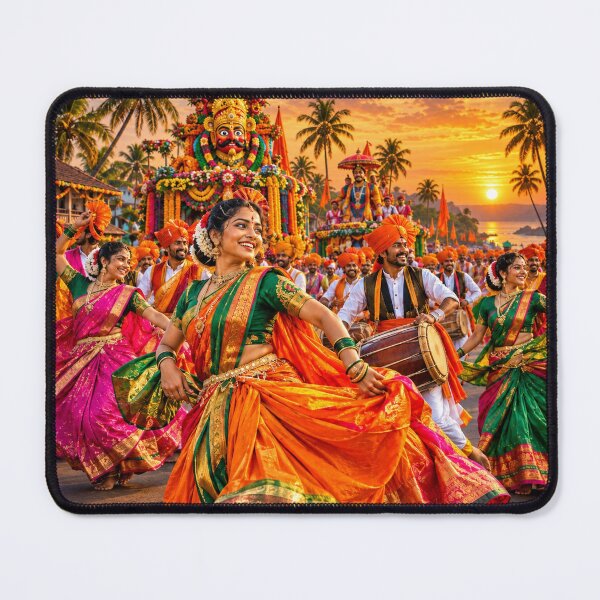 Item preview, Shigmo — Festival of Colours • Goa Celebration Art designed and sold by Goanheartprints.