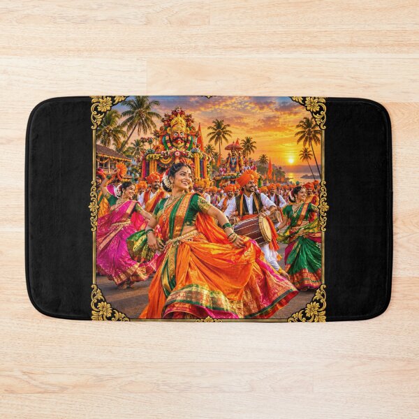 Item preview, Shigmo — Festival of Colours • Goa Celebration Art designed and sold by Goanheartprints.