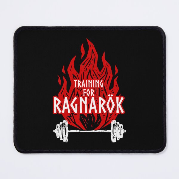 Item preview, Training For Ragnarok Viking Workout Fitness Gym designed and sold by LinaValearte.