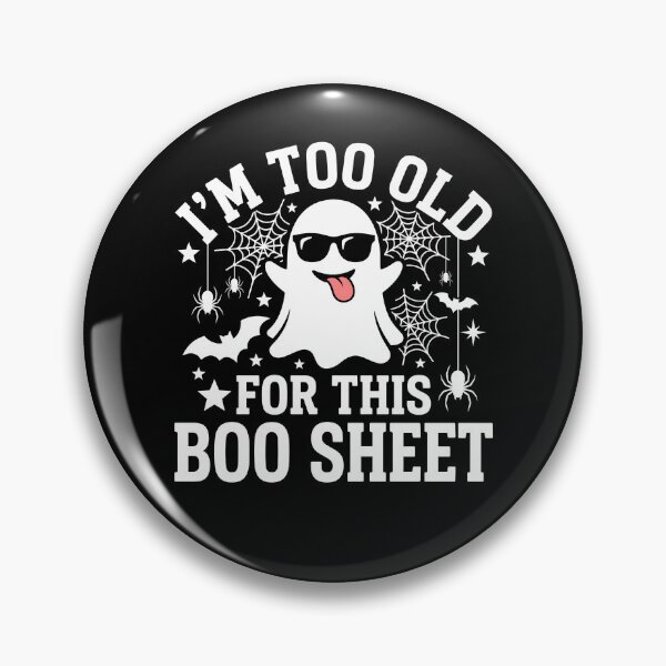 Item preview, Silly Ghost Sunglasses Too Old For This Boo Sheet designed and sold by MizoX7.